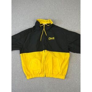 Vintage University Of Missouri Tigers Jacket Mens XL Black Gold 90s Full Zip